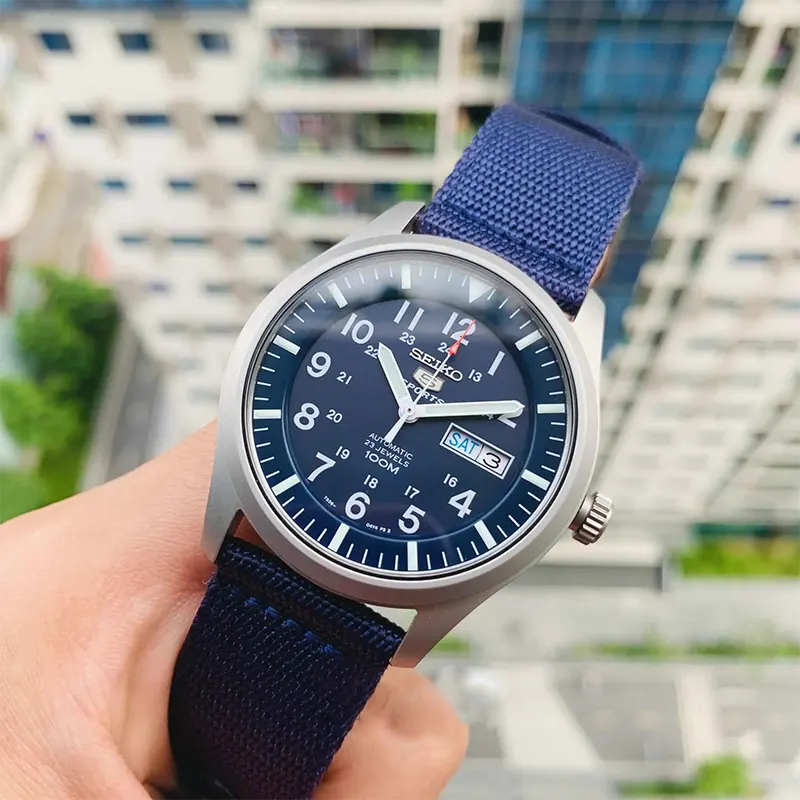 Seiko 5 Sports Automatic Blue Dial Men's Watch | SNZG11J1